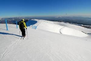 rando à ski sur le Mt Ventoux