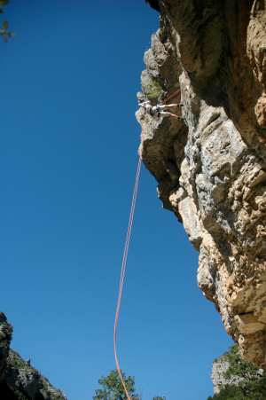 via ferrata gorge d'Aulan