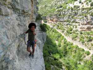 via ferrata gorge d'Aulan