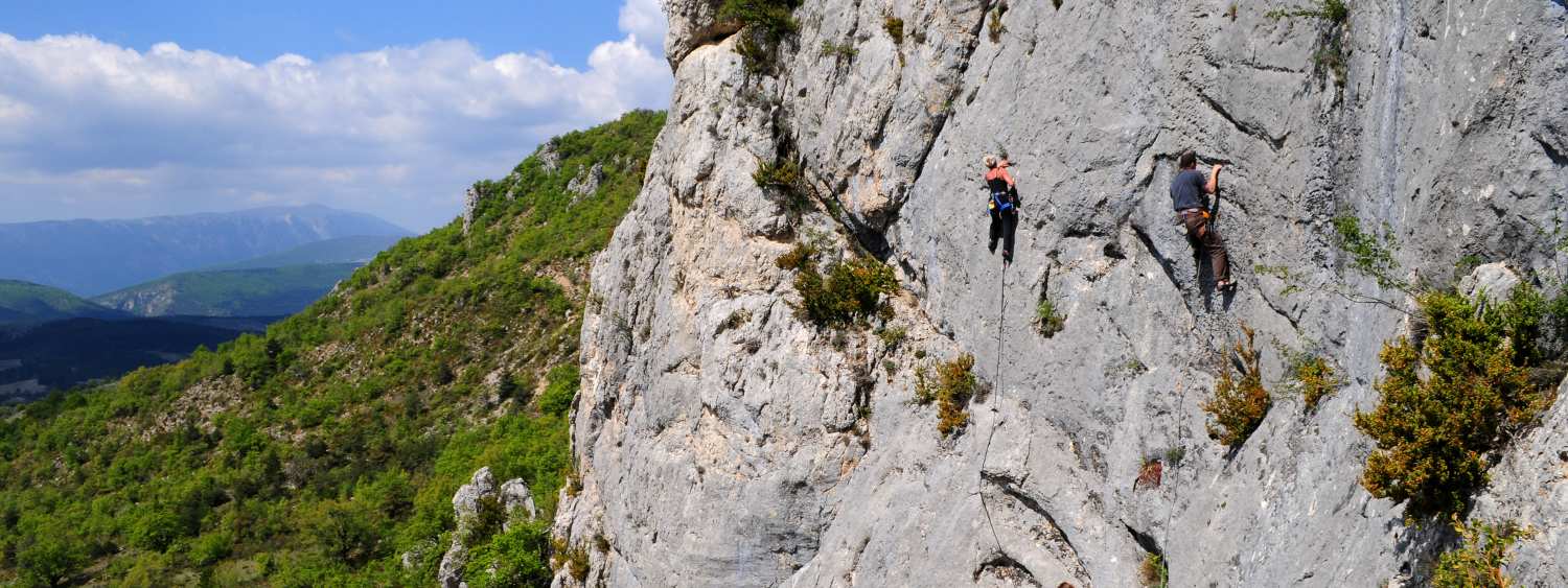 escalade dans les baronnies